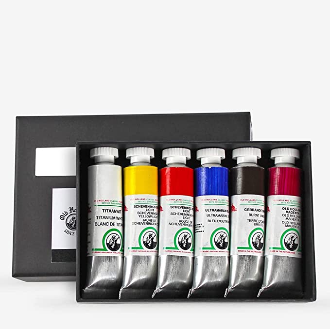 Old Holland Classic Oilcolours Introduction Set 6 x 18ml