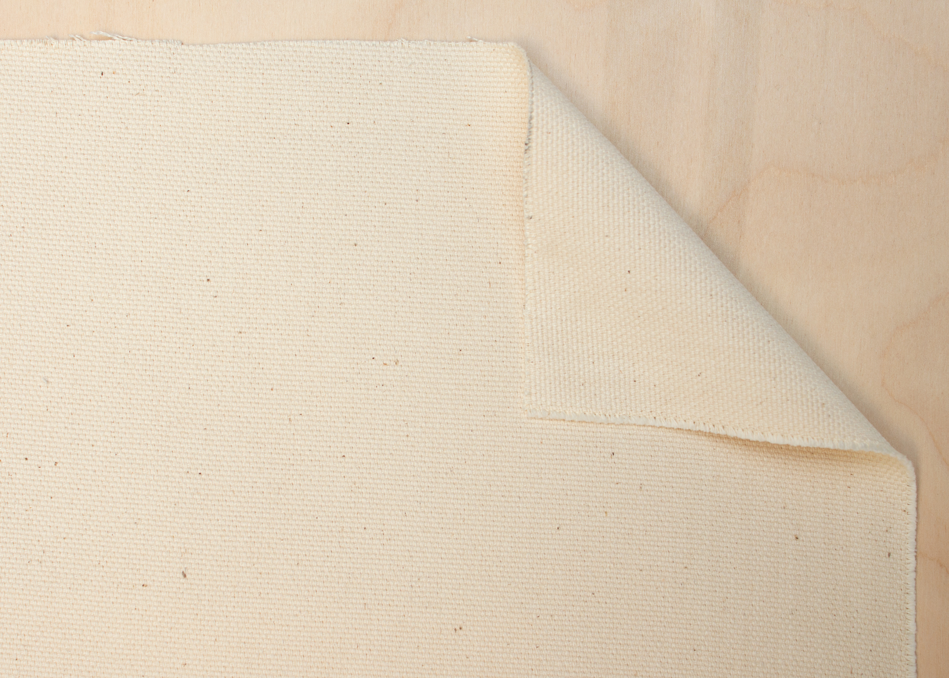 Unprimed cotton panama weave 370 g/ m², 3.10 m width, No. 16