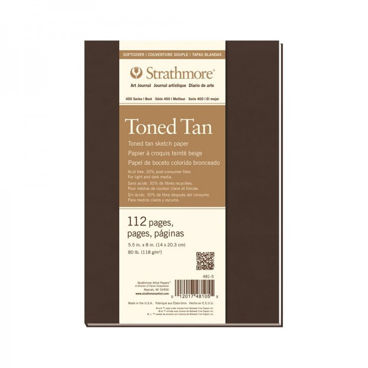Strathmore 400 Toned Sketch paper Softcover 118g