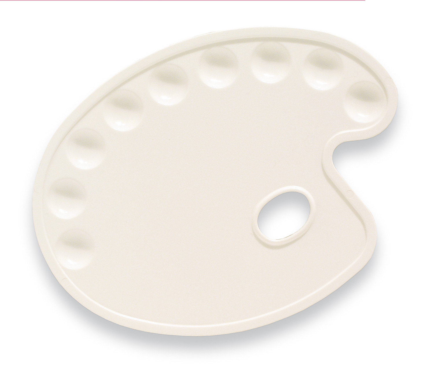 61185 Vang Palette Plastik oval