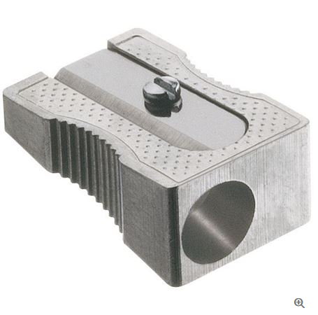 Metallspitzer-Blei-und-Farbstift-50-31 Faber-Castell Metall Einfachspitzer 50-31
