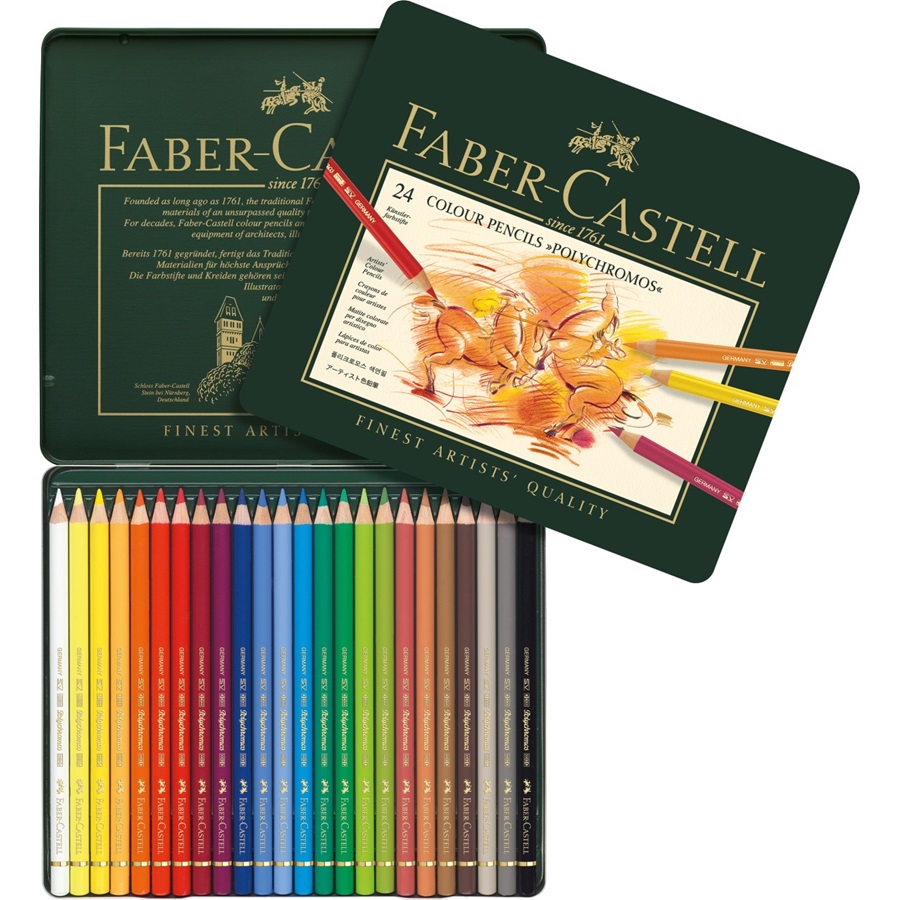 Faber-Castell Polychromos-Buntstifte Set
