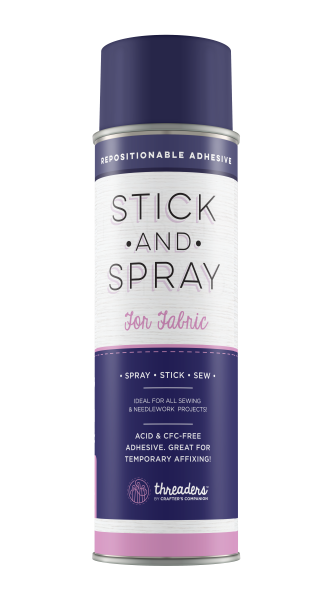 Stick&Spray for fabric