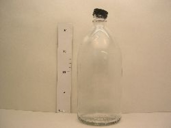 Kremer Glasflasche 1000 ml Enghals
