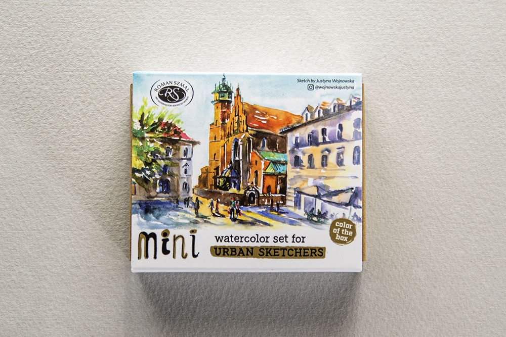 Roman Szmal Mini Urban Sketchers Set 8 Half-Pans