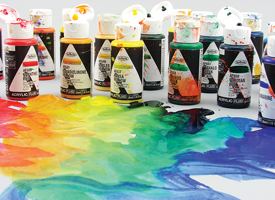 Acrylic_Fluid_romance6 Holbein Artist Fluid Acrylic 100ml