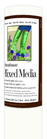 Strathmore 400 Mixed Media paper Rolle 300g, 1.06 x 7.32 m