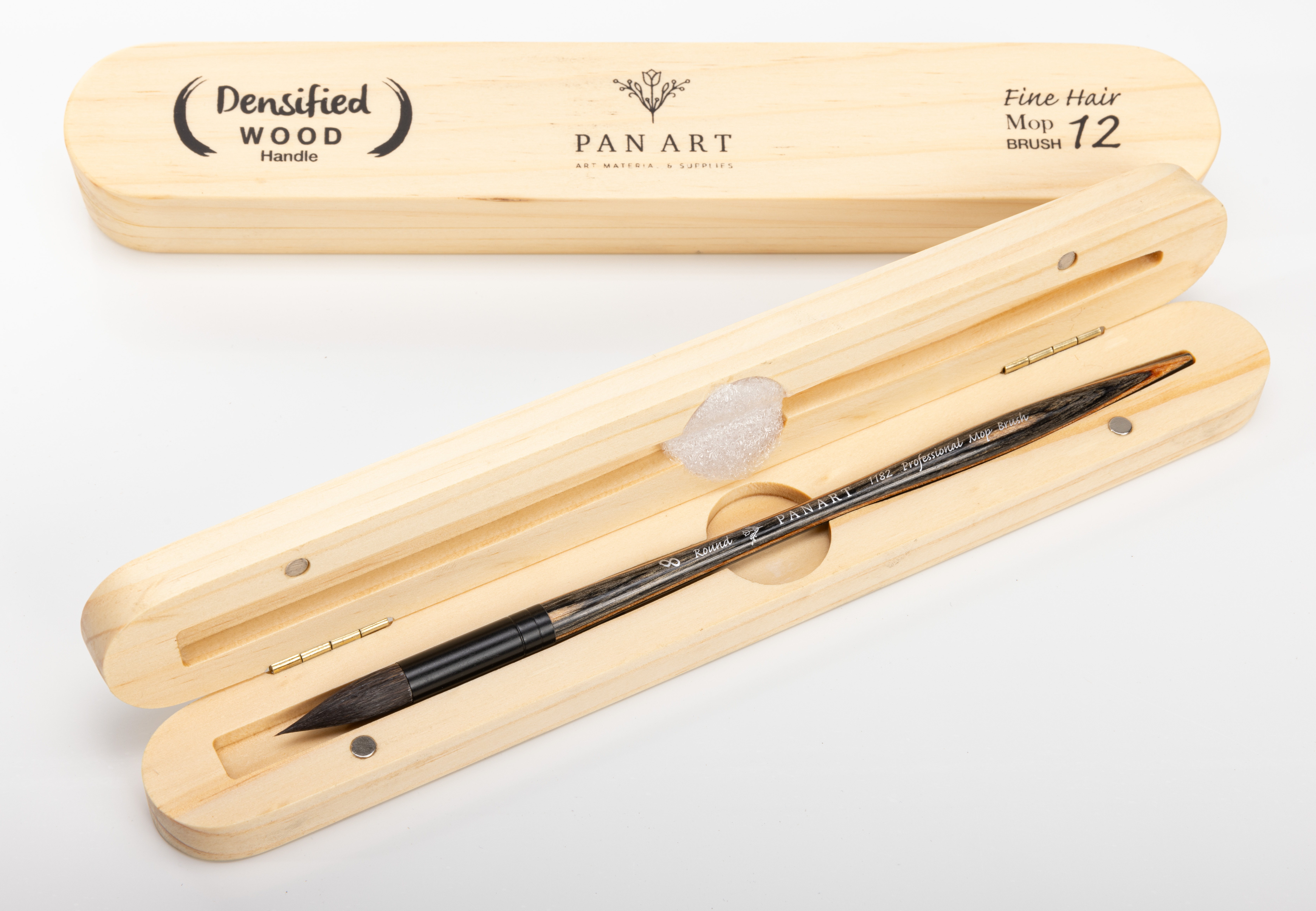 PANART Mop Pinsel Naturhaar 1182 im Holzkasten 