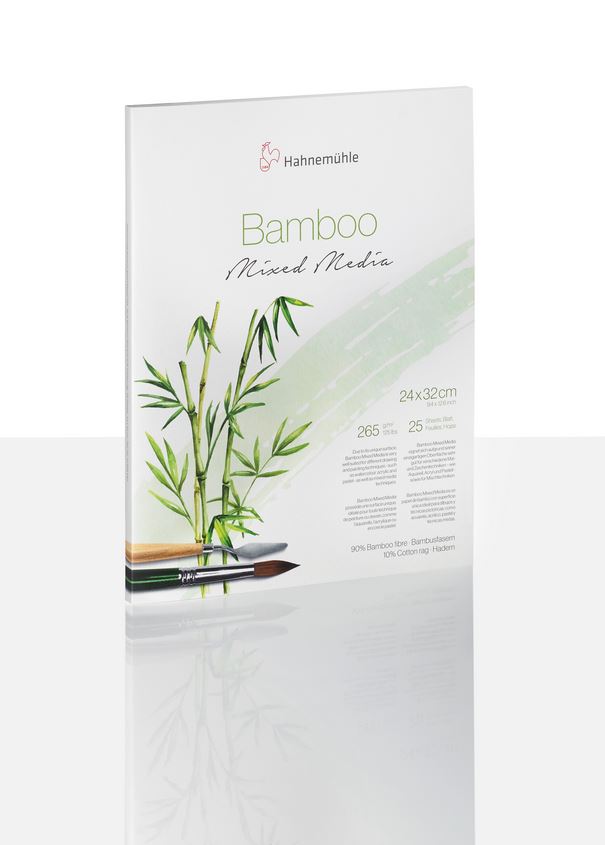 Hahhnemühle Bamboo Mixed Media Rolle 1,25 x 10 m 265 g/m²