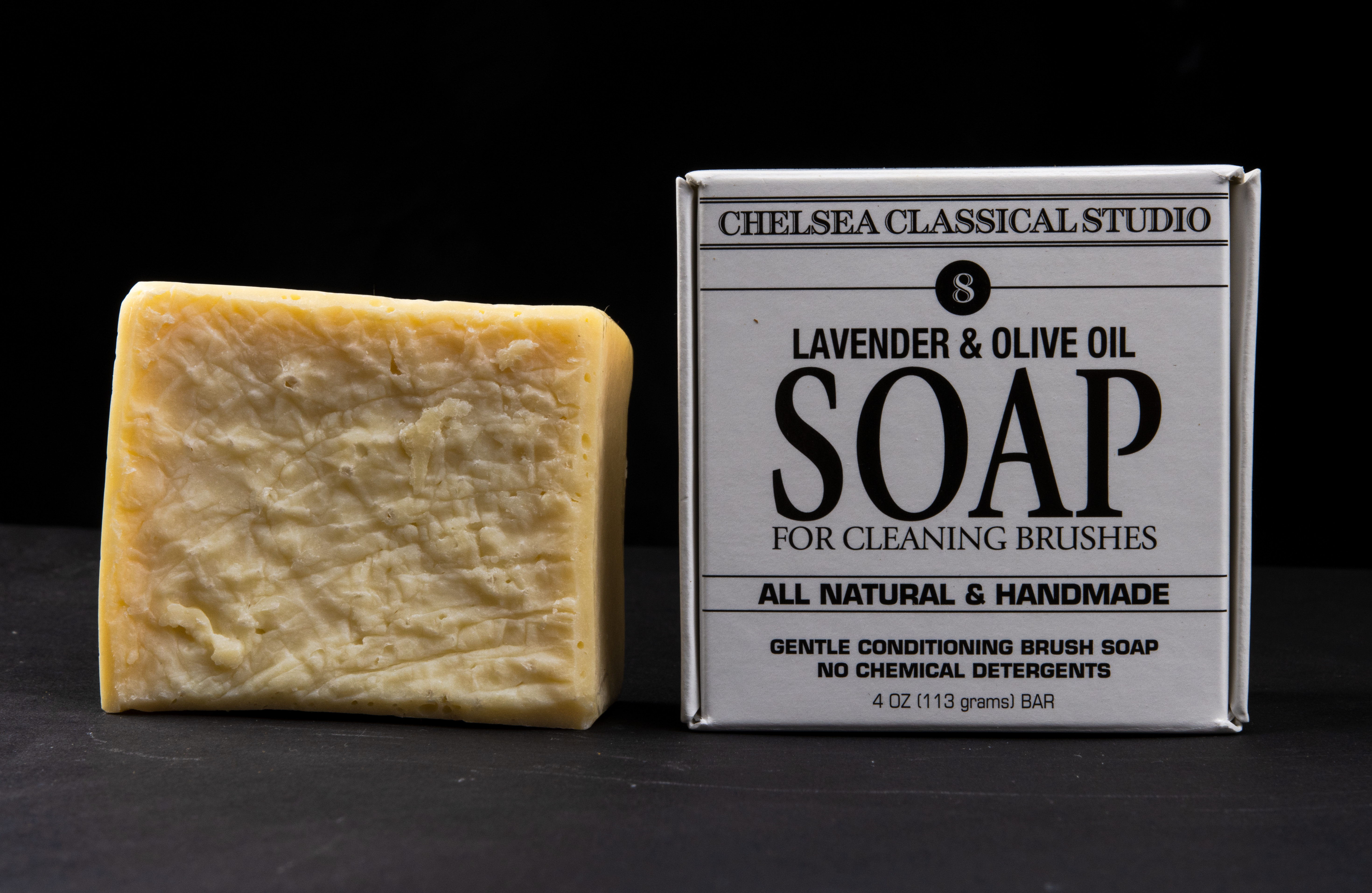 _MG_0845 Chelsea Classical Studio Lavender and Olive Oil Brush Soap
