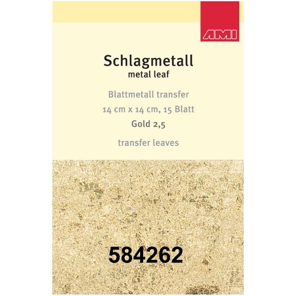 AMI Schlagmetallheft Blattmetall