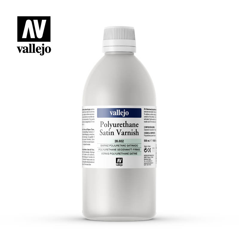 polyurethane-satin-varnish-vallejo-28652-500ml Vallejo Polyurethane Satin Varnish .652 500ml
