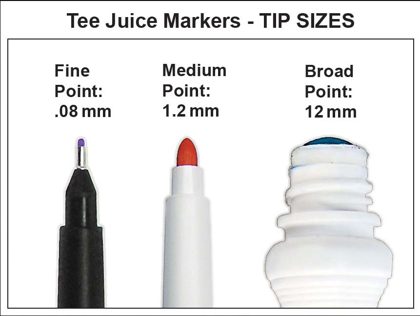 Jacquard Tee Juice Textilmarker (Medium - 1.2mm)