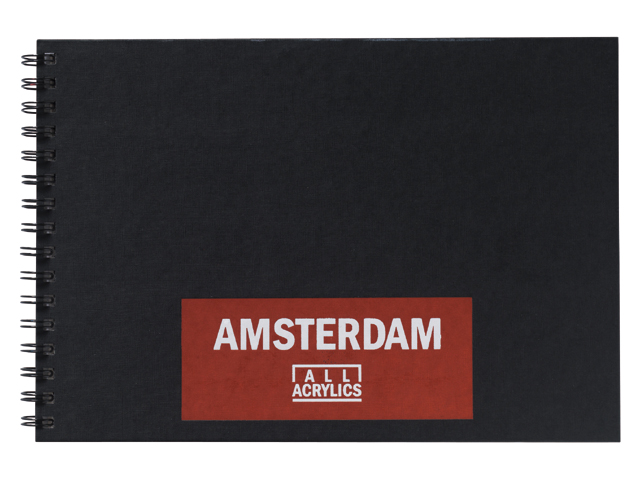 tala2098 Amsterdam Skizzenbuch Spiral Schwarz