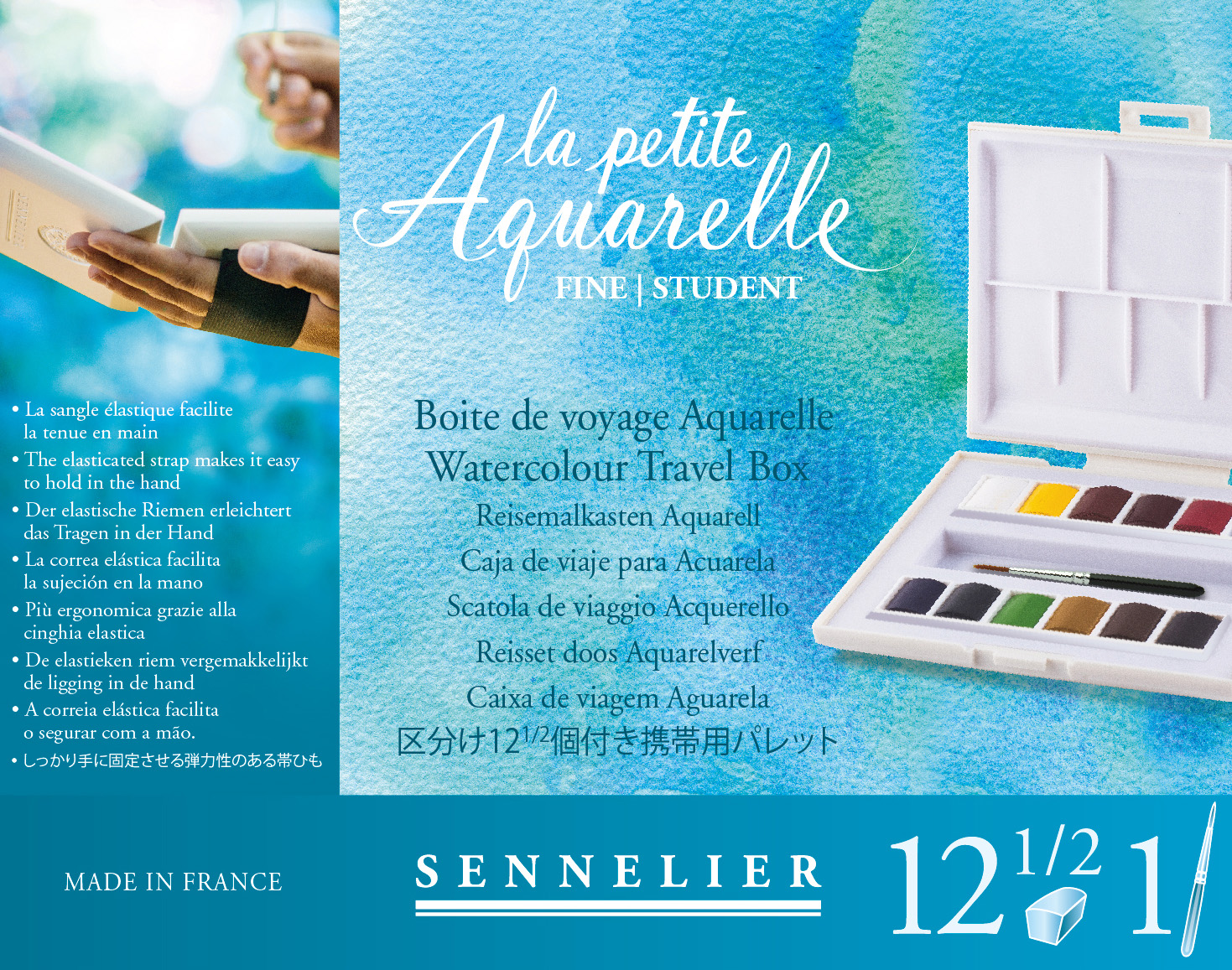 Sennelier La Petite Aquarelle Reisemalkasten