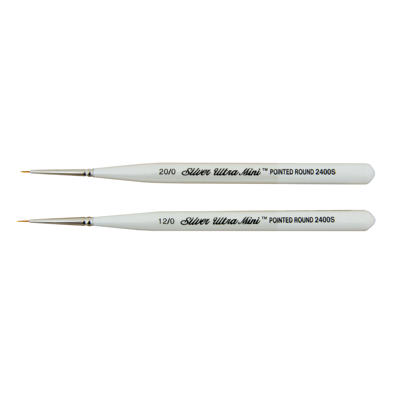 2400S_Ultra_Mini_Round_all_brushes-01__10342 Silver Brush Ultra Mini 2400S Round SH