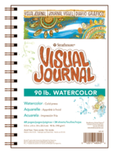 Strathmore 400 Visual Journal Watercolor Block 190g