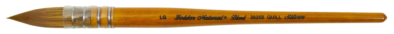 Silver Brush Golden Natural  2025S Quill