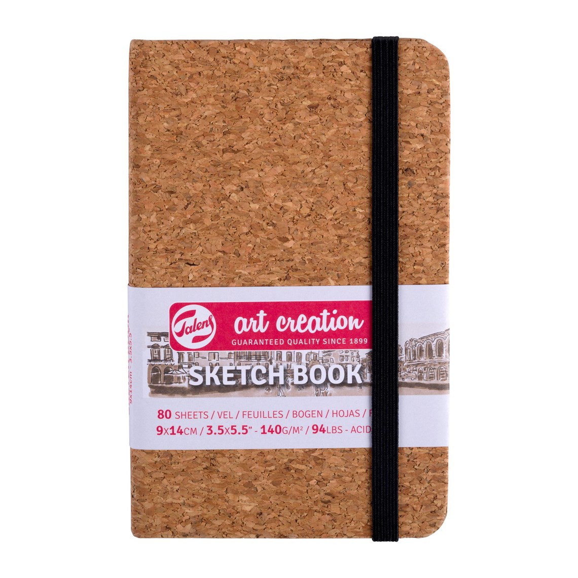 kork9x14 Talens Art Creation Skizzenbuch KORK 140g