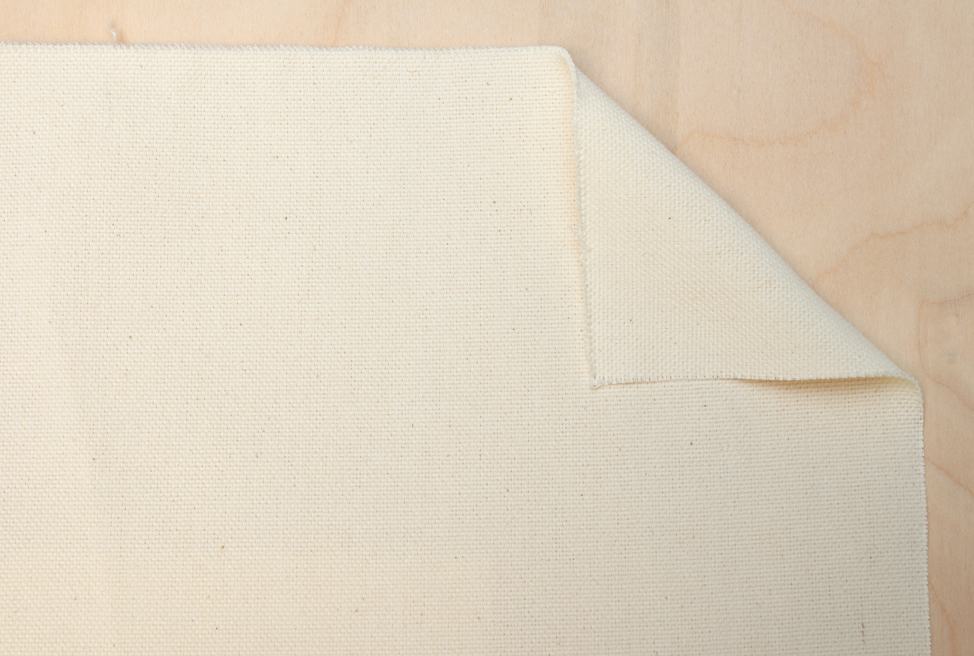 Unprimed cotton panama weave 430 g / m², 1.70 m width, No. 431