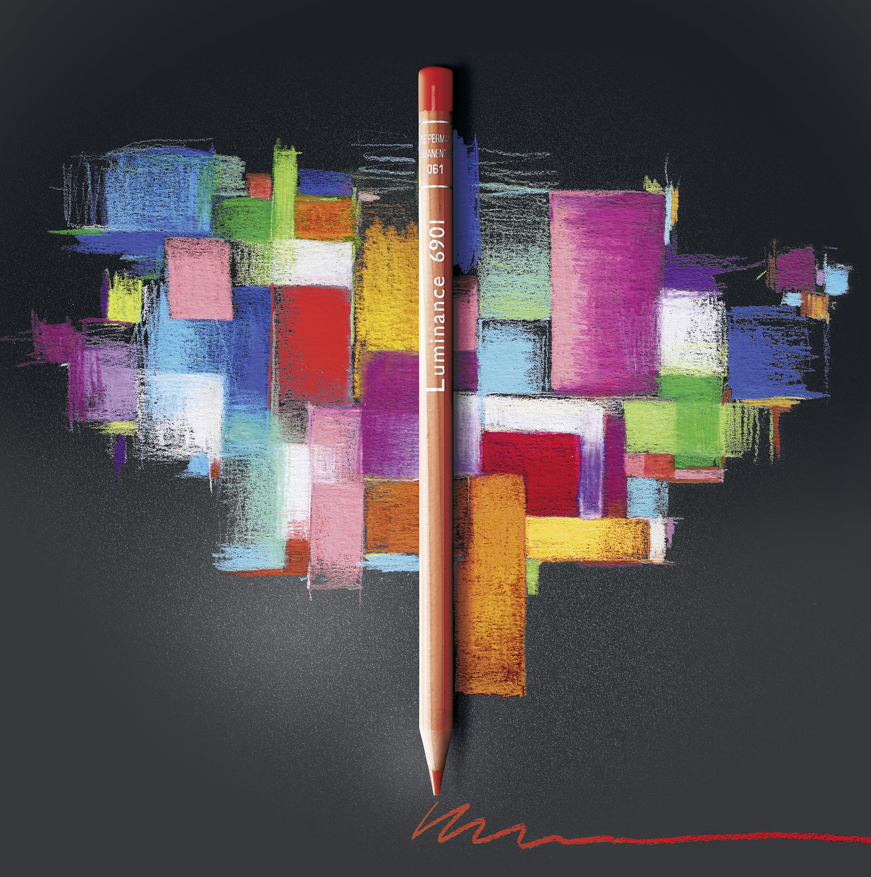 Crayon_Luminance_Identite-visuelle Caran dAche Luminance 6901 Farbstifte