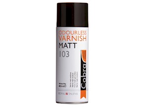 Cobra Odourless Varnish Spray (102,103,118)