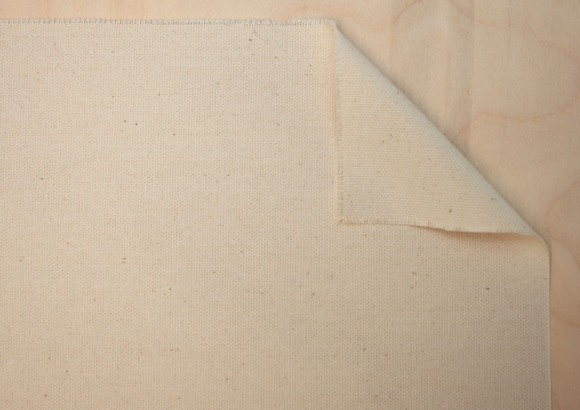 unprimed cotton panama weave, low absorbent 370 g / m² , 1.60 m width, No. 370