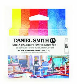 Daniel Smith Stella Canfields Master Artis set I - 5ml x 6 Tuben