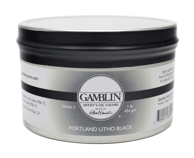 Gamblin Portland Litho Black 454g