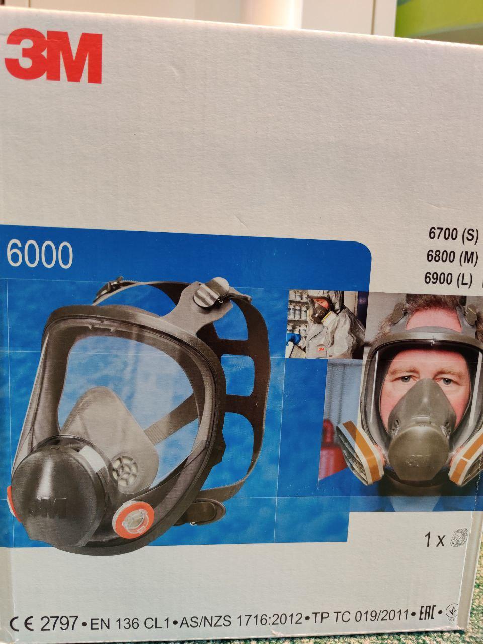 3M™ Atemschutzmaske Vollmasken Silikon