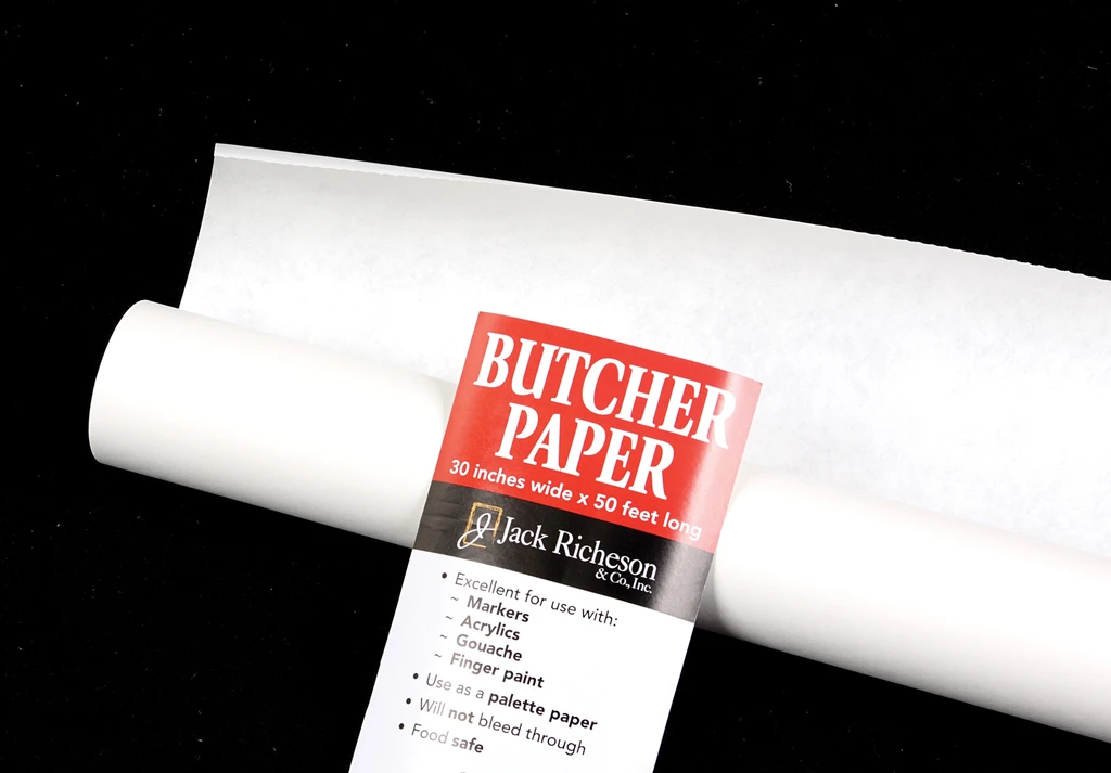Jack Richeson Butcher Paper Rolls 76.2 cm x 15.24m