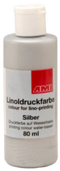 AMI Linoldruckfarbe METALLIC 80 ml