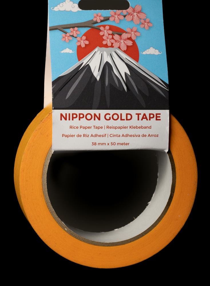 Nippon Gold Tape Reispapier Klebeband 38mm x 50m