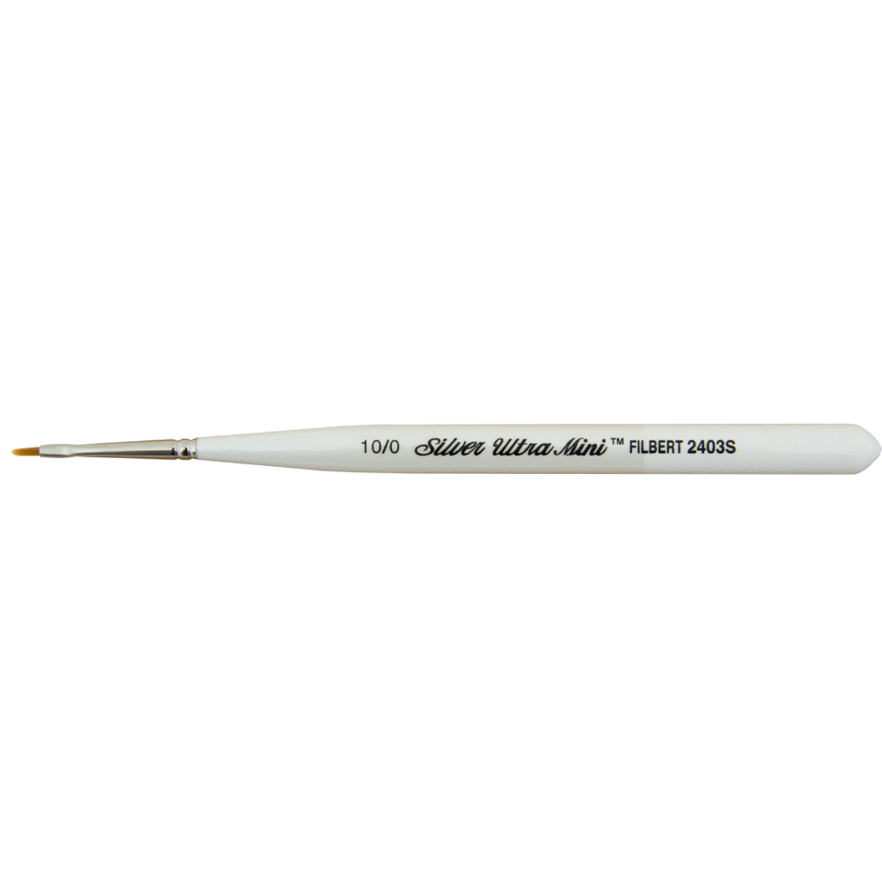 Silver Brush Ultra Mini 2403S Filbert SH 10/0