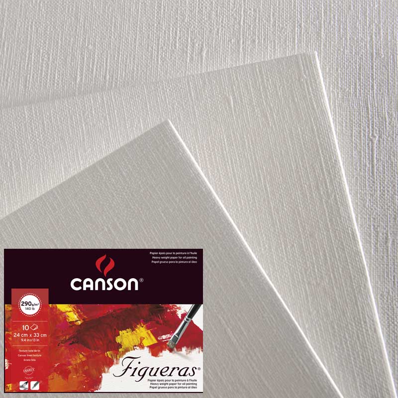 texture-figueras_2 Canson Figueras Oil Paper 290g 1.4 x 10 m Rolle