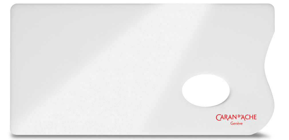 caran-dache-palette Caran dAche Palette Aquarelle plexi white 26x13cm