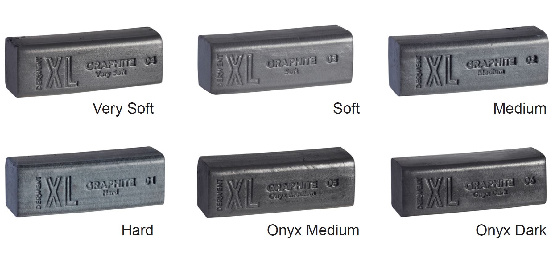 Derwent XL Blocks - Graphite