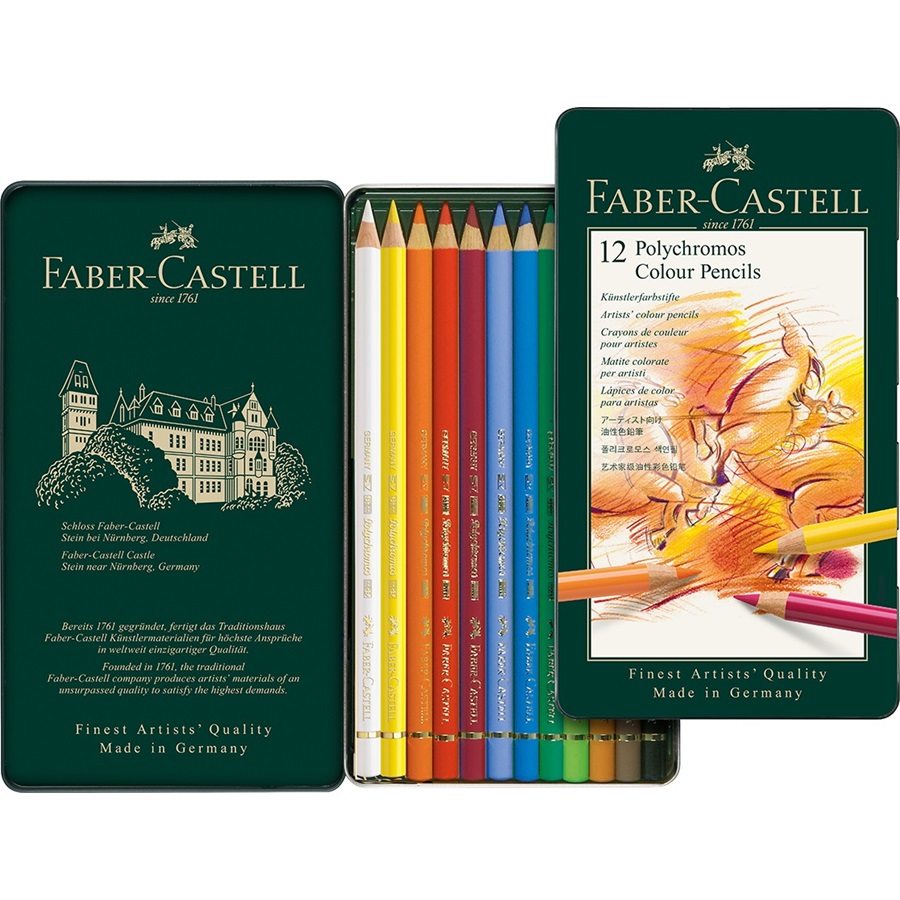Faber-Castell Polychromos-Buntstifte Set