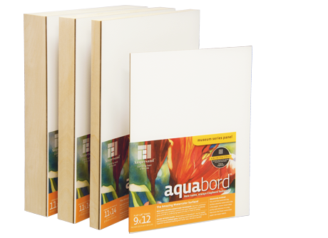 aqua-grp Ampersand Mal Panel AQUABORD für AQUARELLFARBEN
